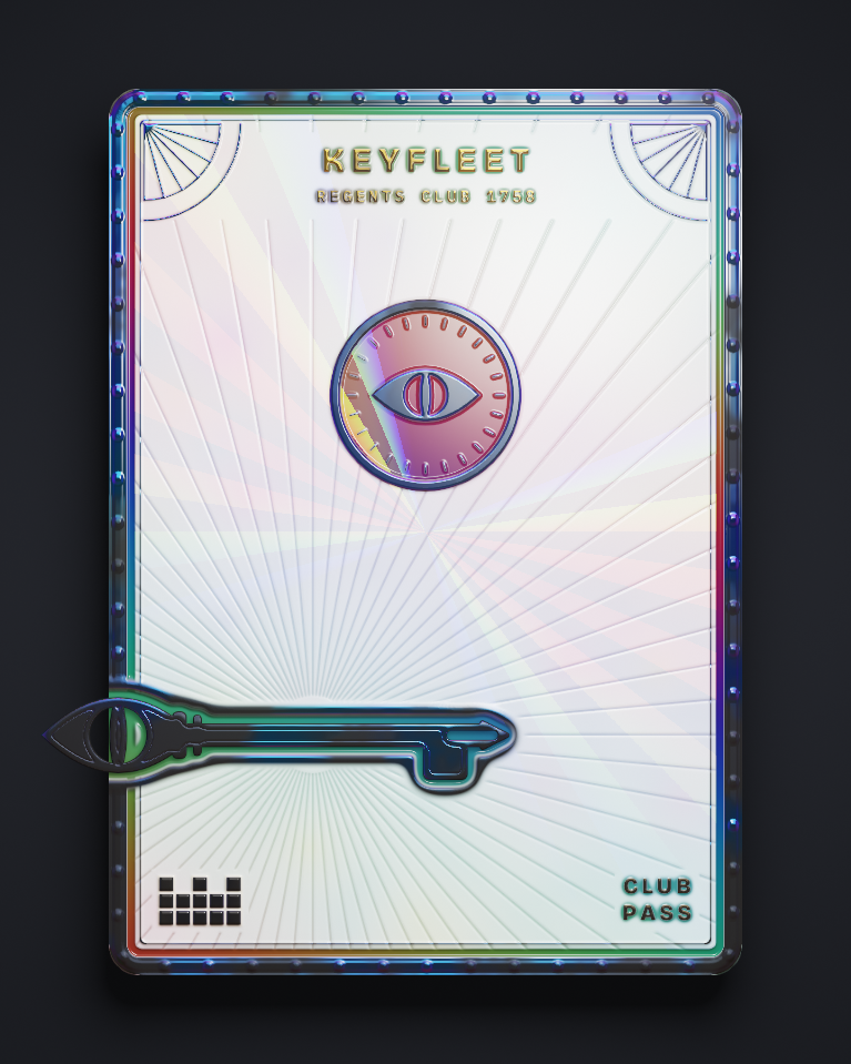 The card of Key 1,758